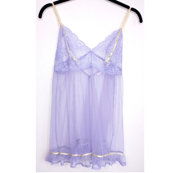 Victoria's Secret Vintage Y2K Fairy Coquette Sheer Lace Dress - Picture 3 of 14